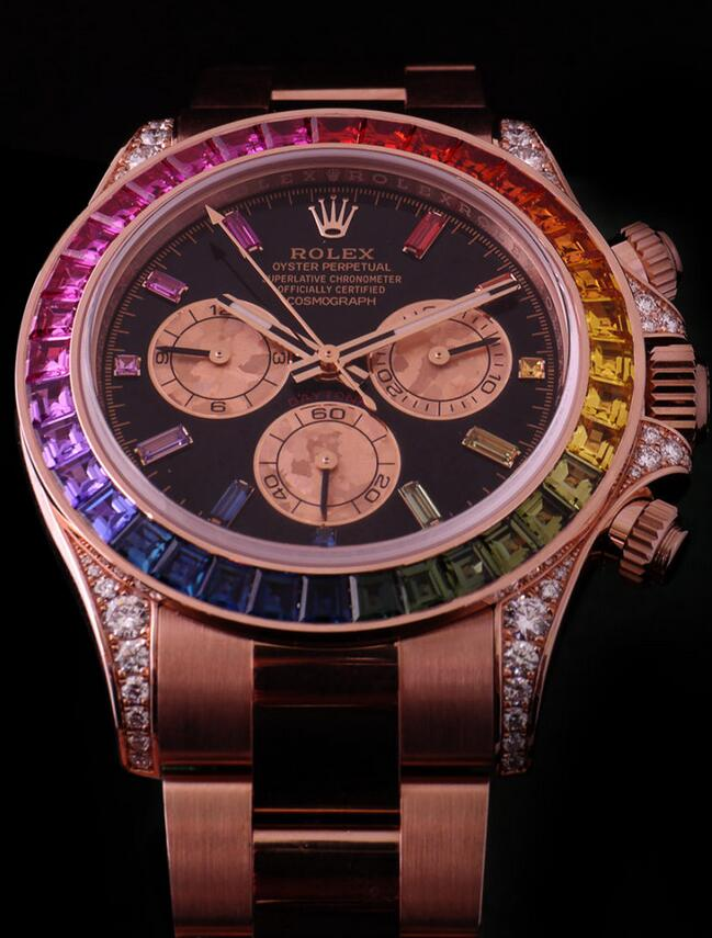 Réplicas de relojes Rolex Cosmograph Daytona Rainbow